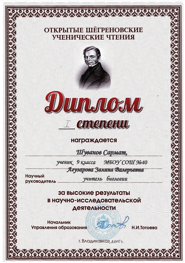 Достижения