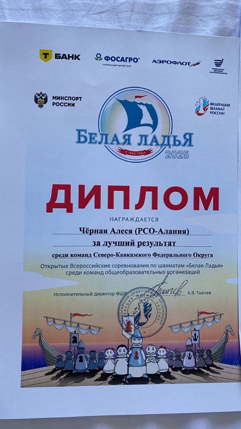 Достижения